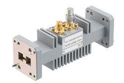 WRD-650 Double Ridge Waveguide 30 dB Loop Coupler, SMA Female Coupled Port, 6.5 GHz to 18 GHz, Aluminum - Cost-Effective Alternative
