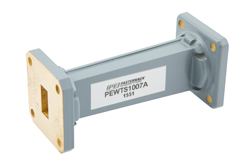 WR-62 to WR-51 Waveguide Transition 3 Inch Length, UG-1665/U Square Cover Flange to Square Cover Flange - Cost-Effective Alternative
